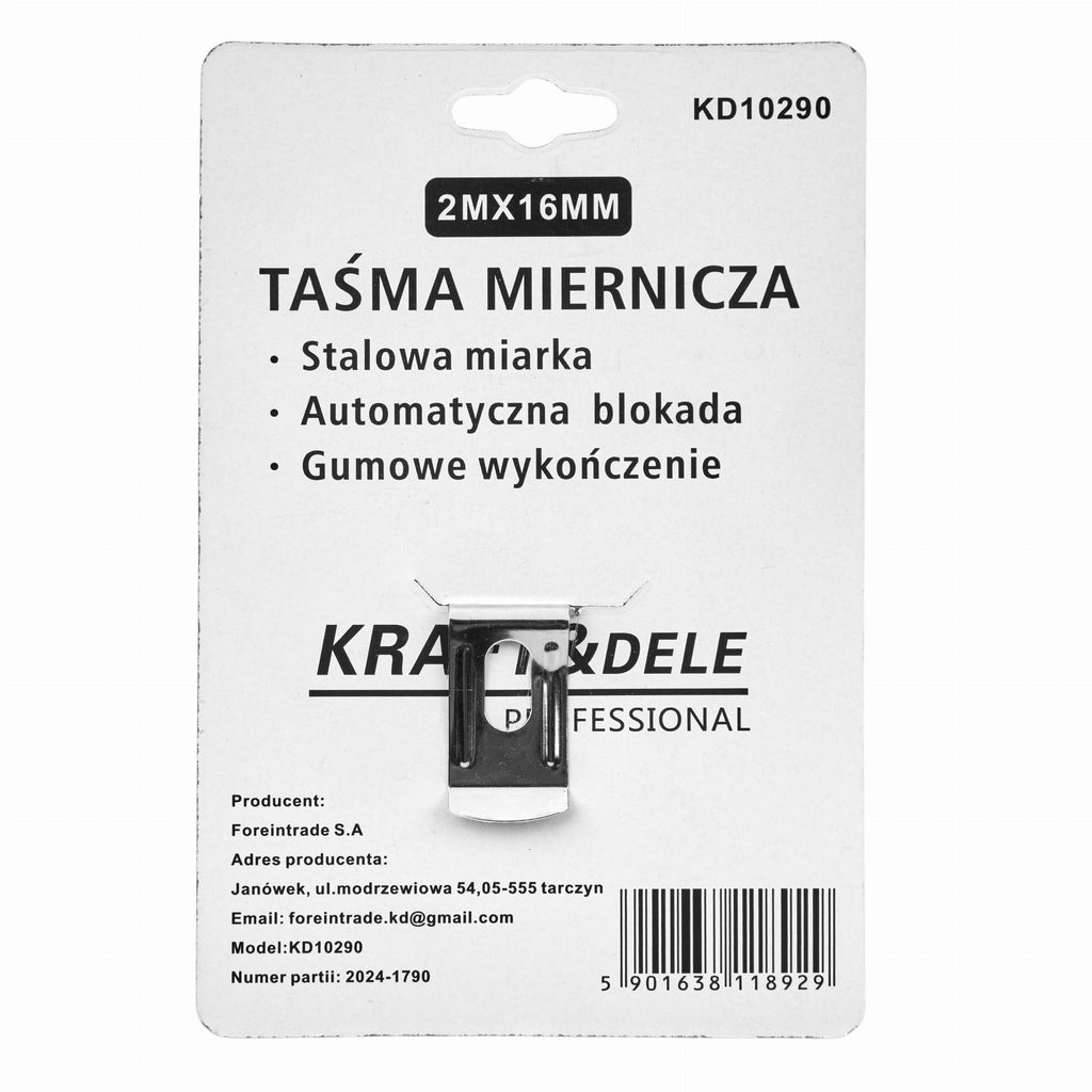 Measuring tape 2m KD10290 (VC8)
