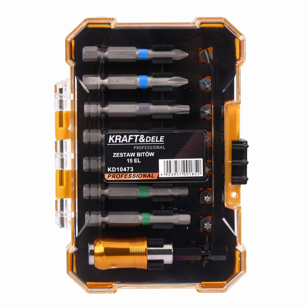 15-piece bit set KD10473