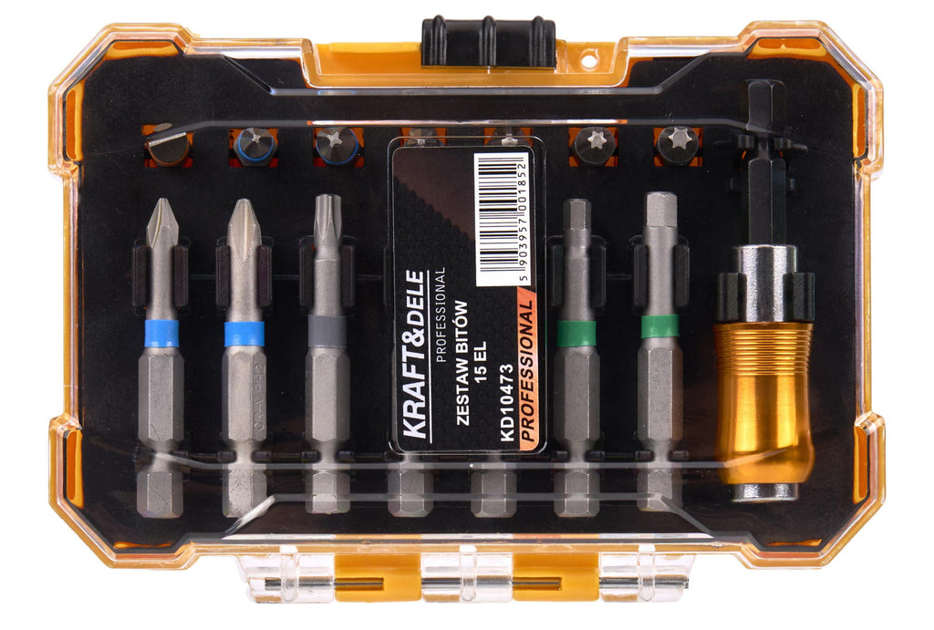 15-piece bit set KD10473