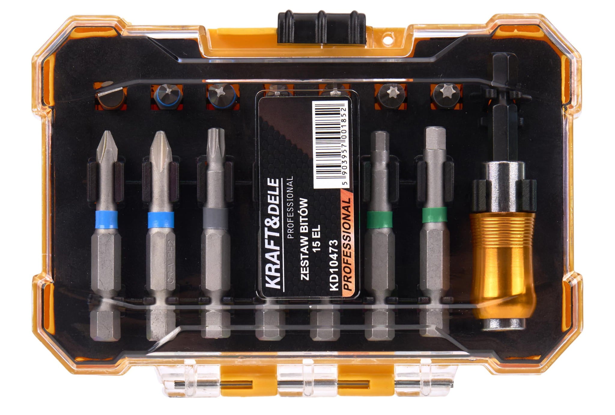 15-piece bit set KD10473