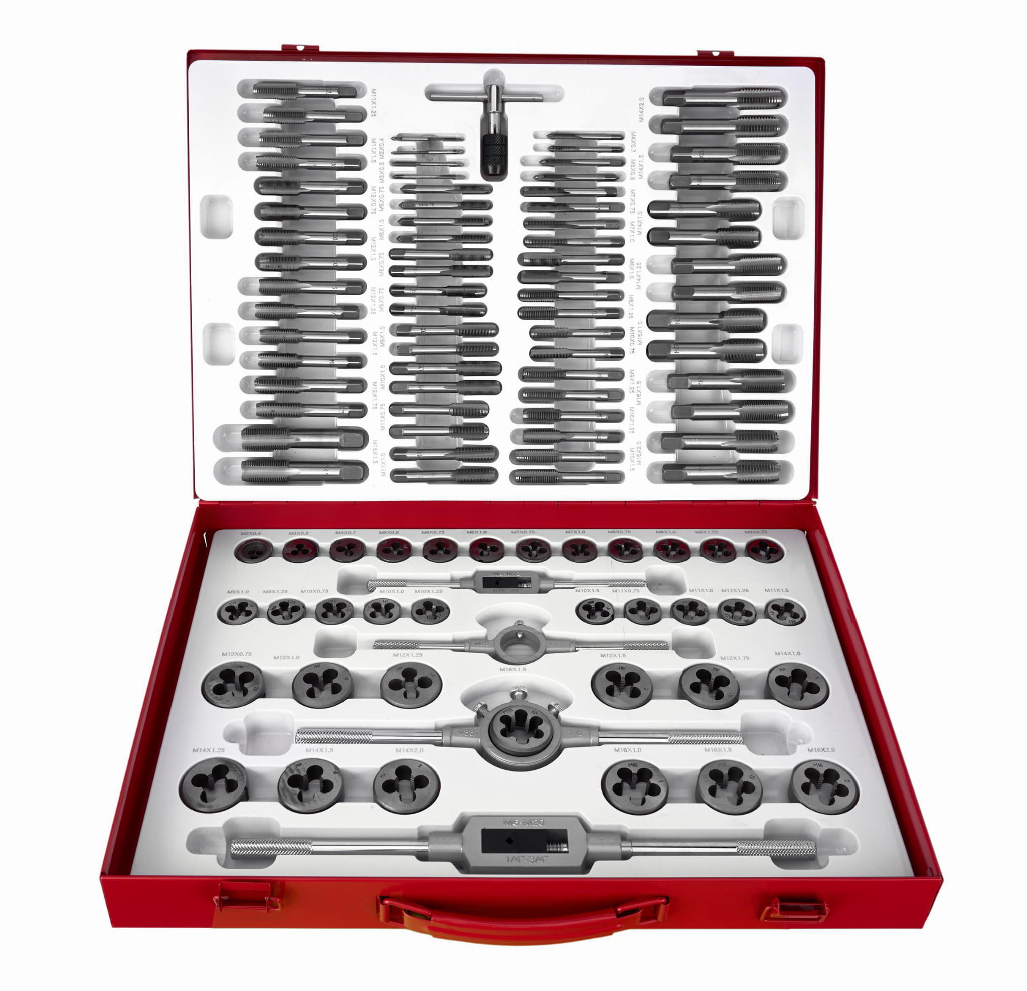 Keermeajamite ja -tappide komplekt 110 tk. KD10250