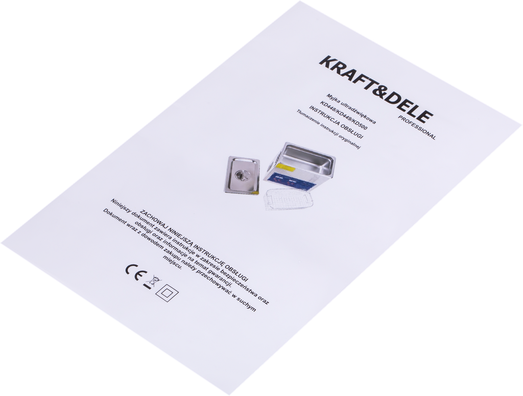 ULTRASONIC CLEANER 2L KD500 (D14)