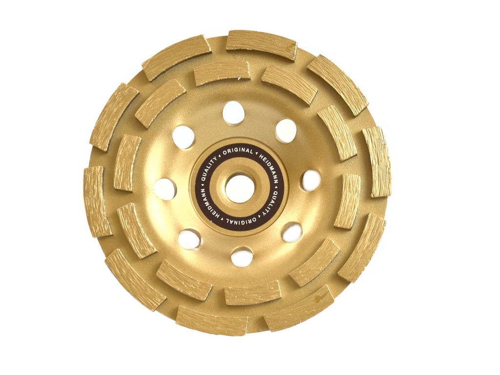 Heidmann Diamond Double Row Grinding Cup Wheel 5mm 125xM14