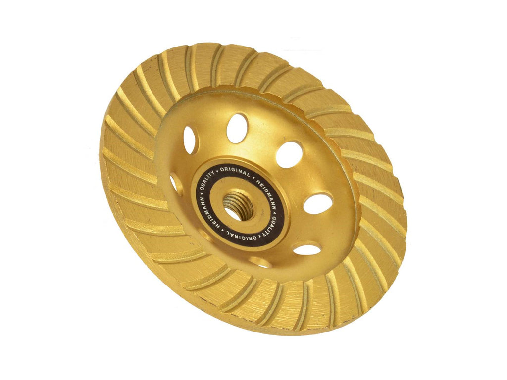 Heidmann Diamond Turbo Row Grinding Cup Wheel 5mm 125xM14