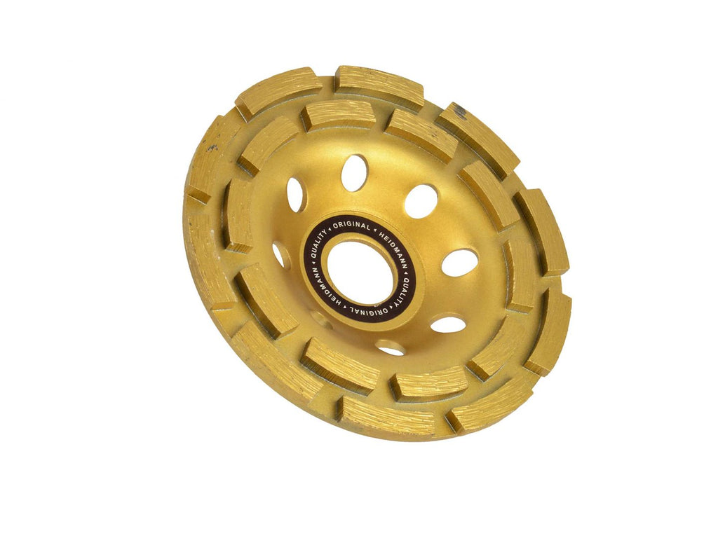 Heidmann Diamond Double-Row Grinding Cup Wheel 5 mm 125 x 22.2 mm