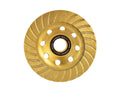 Heidmann Diamond Turbo Row Grinding Cup Wheel, 5 mm, 125 x 22.2 mm