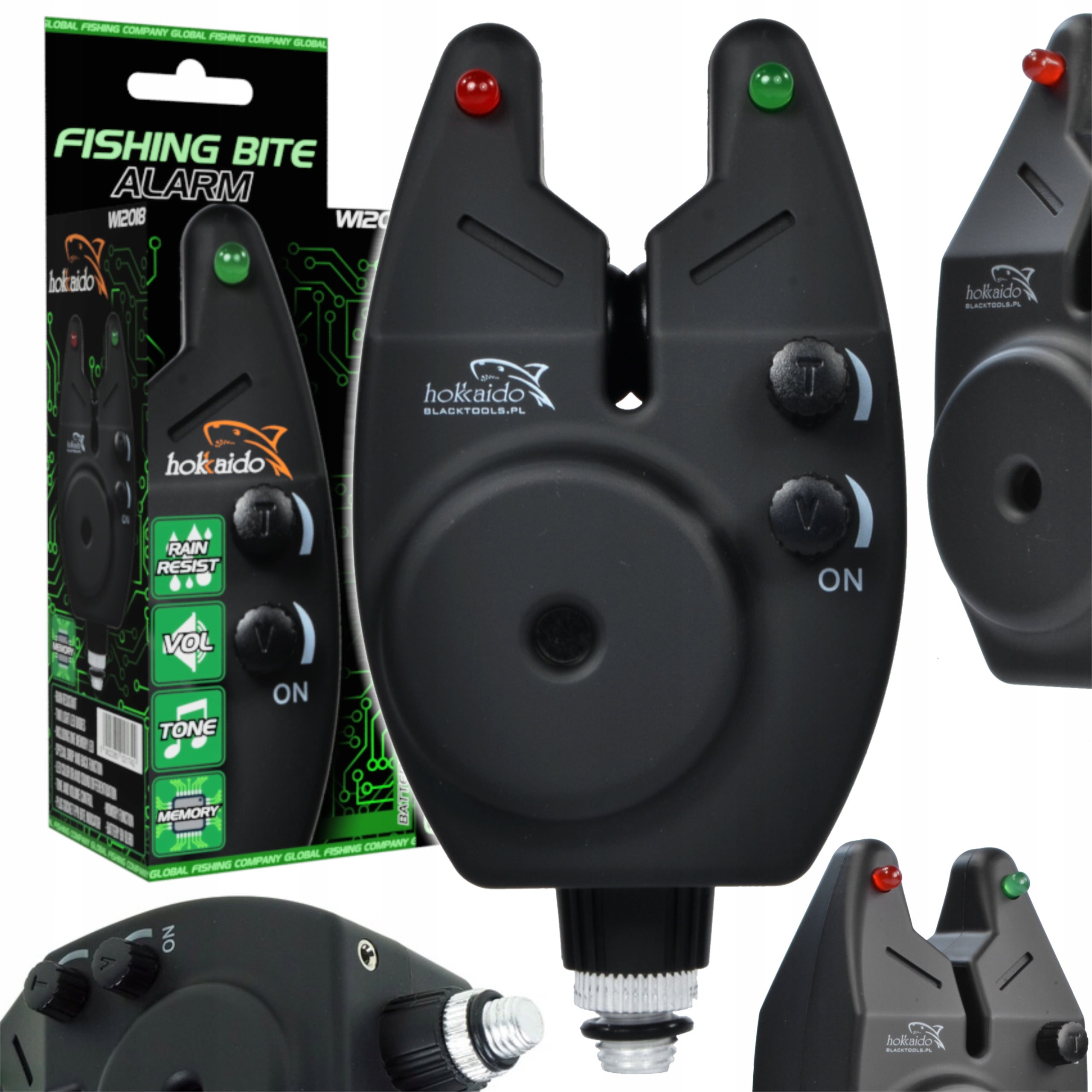 Hokkaido Bite Alarm with Rubberized Battery