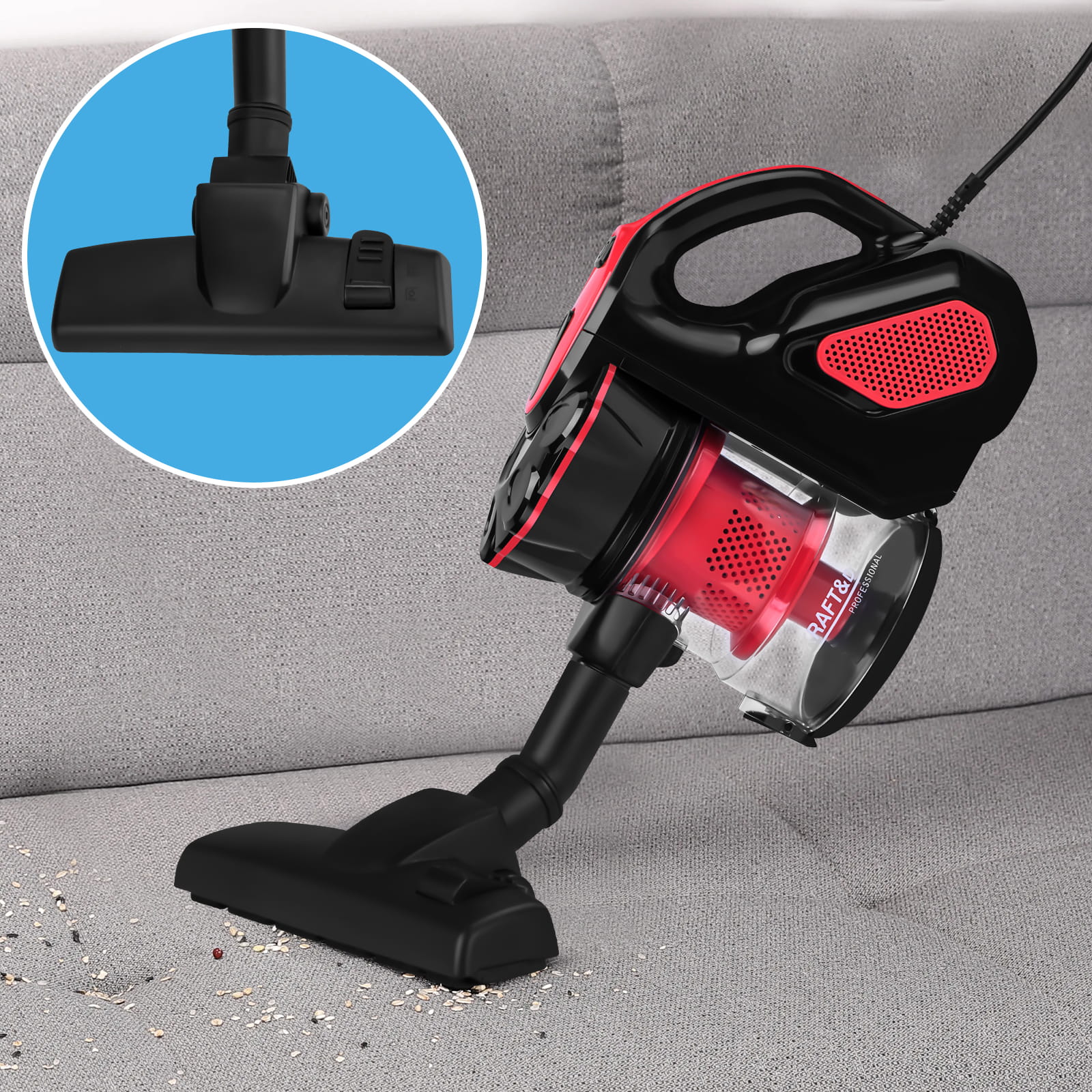 VERTIKAALNE TOLMUIMEJA 600W 0.5L KD5147