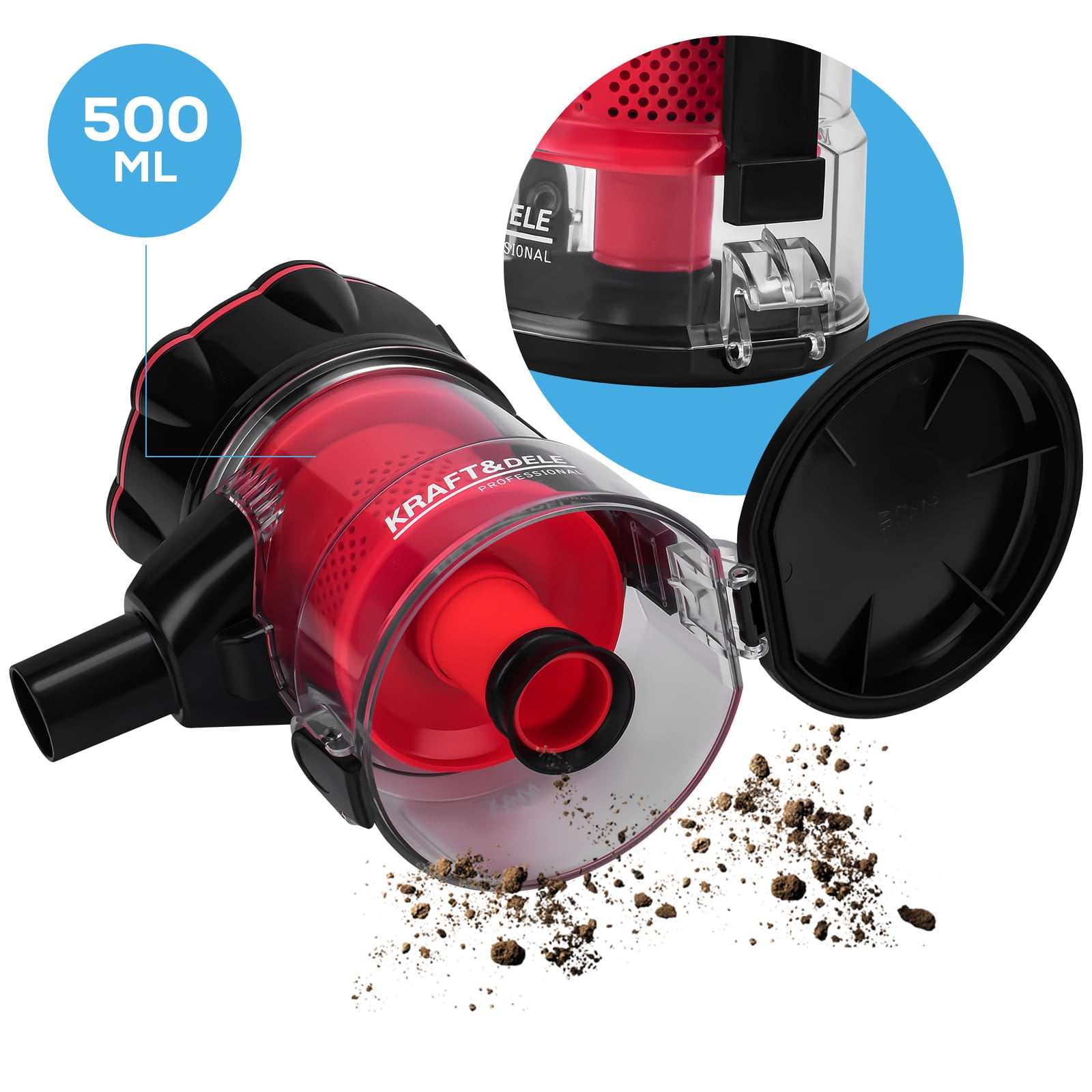 VERTIKAALNE TOLMUIMEJA 600W 0.5L KD5147