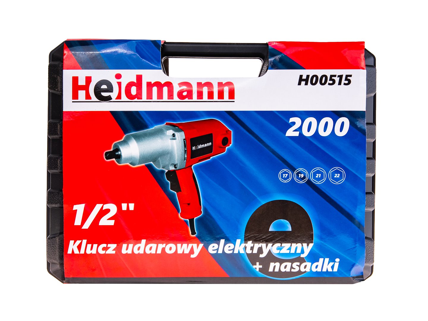 Electric wrench 1/2, Type H, with 2 sockets