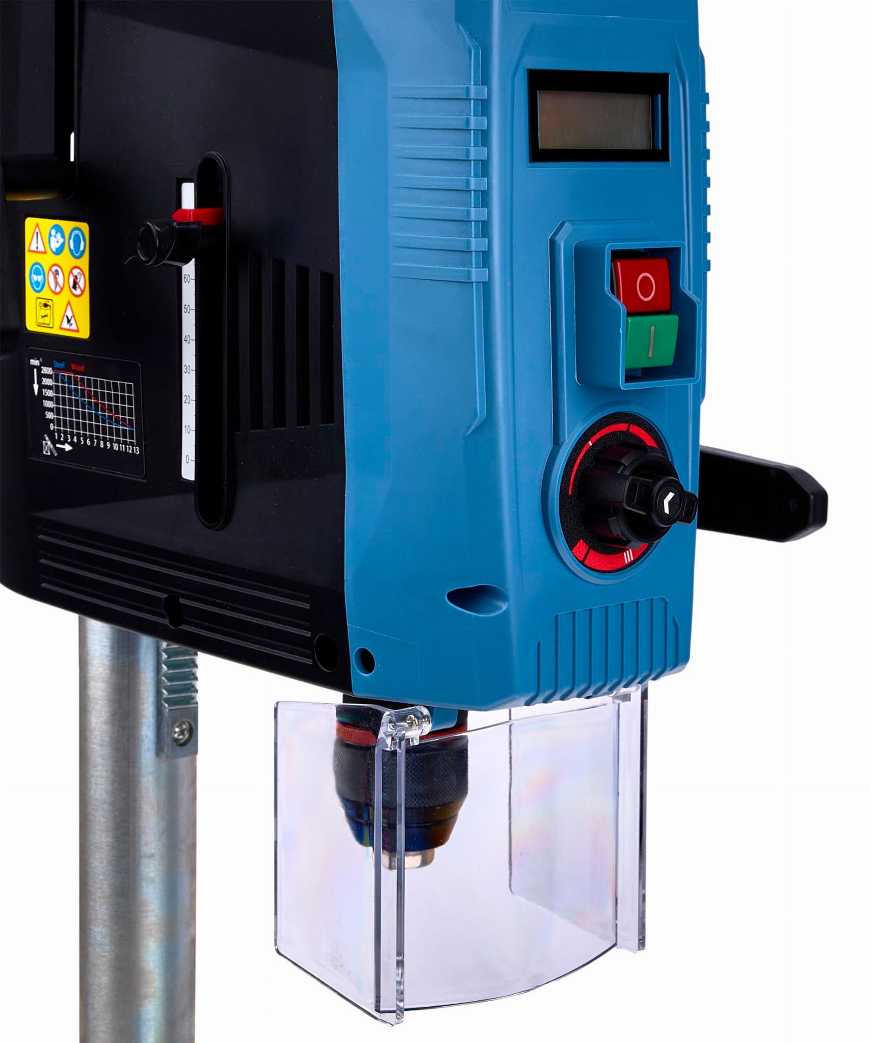 2000 W 13 mm LCD-ekraaniga pingipuurmasin WDS2140