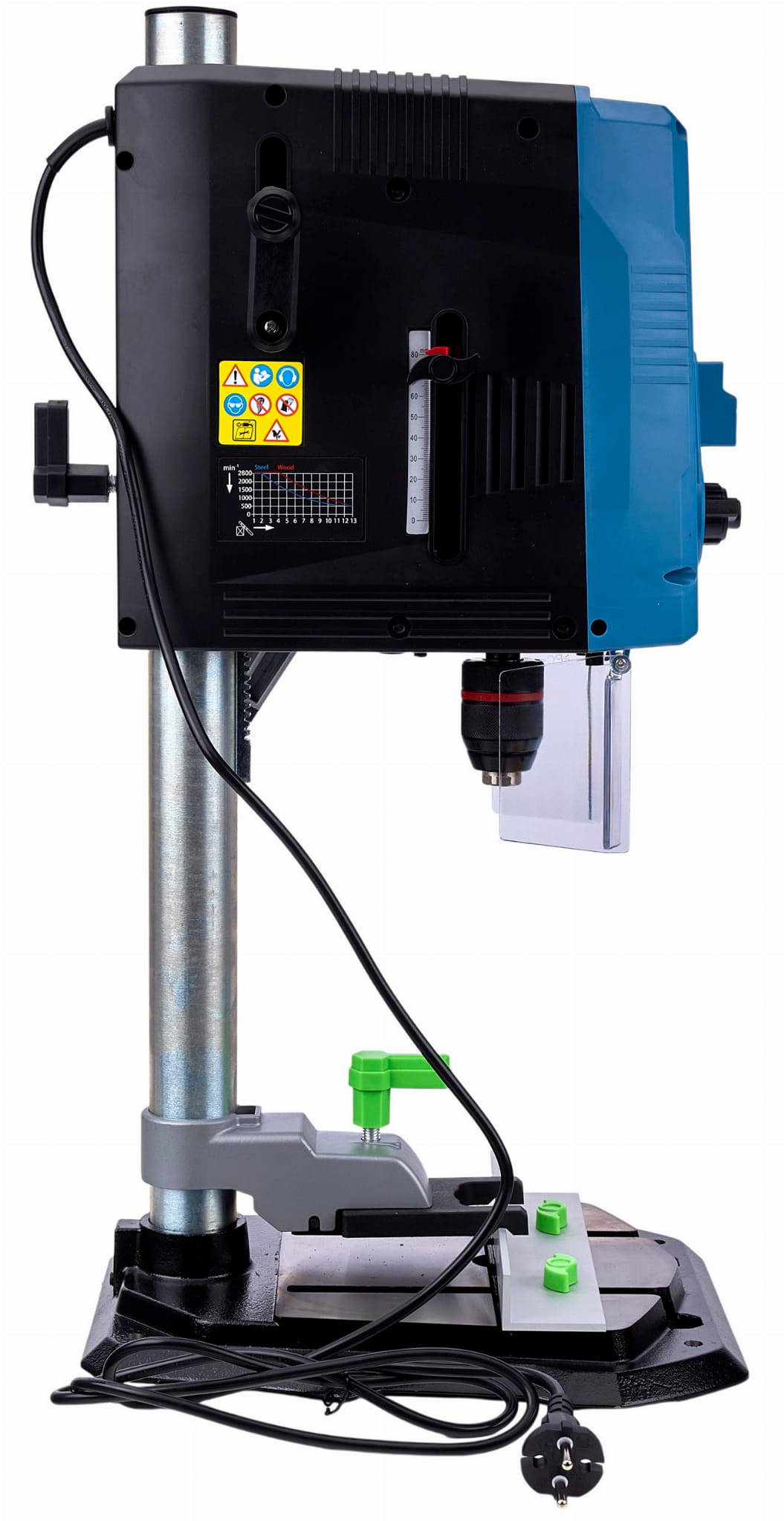 2000 W 13 mm LCD-ekraaniga pingipuurmasin WDS2140