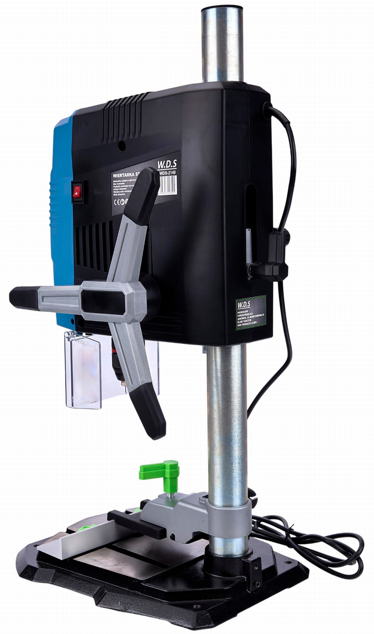 2000 W 13 mm LCD-ekraaniga pingipuurmasin WDS2140