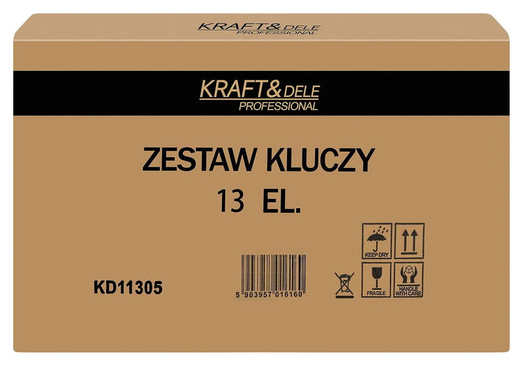 COMBINATION RATCHET WRENCHES 13pcs 8-32mm KD11305 (E2)