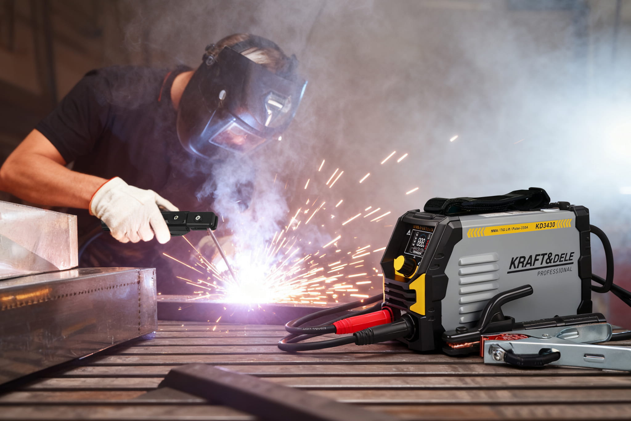 INVERTER WELDER MMA TigLift Pulse 330A KD3430