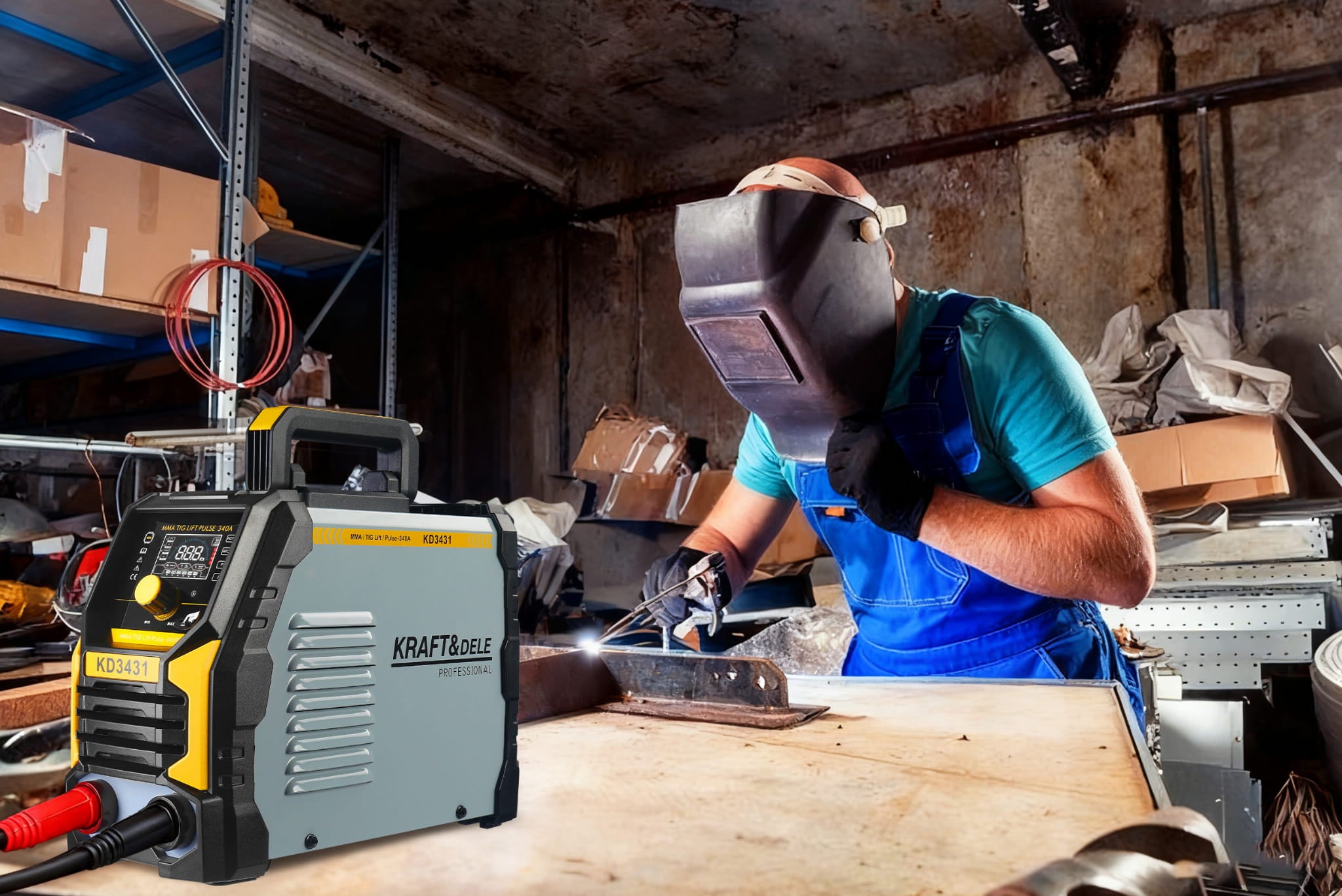 INVERTER WELDER MMA TigLift Pulse 340A KD3431