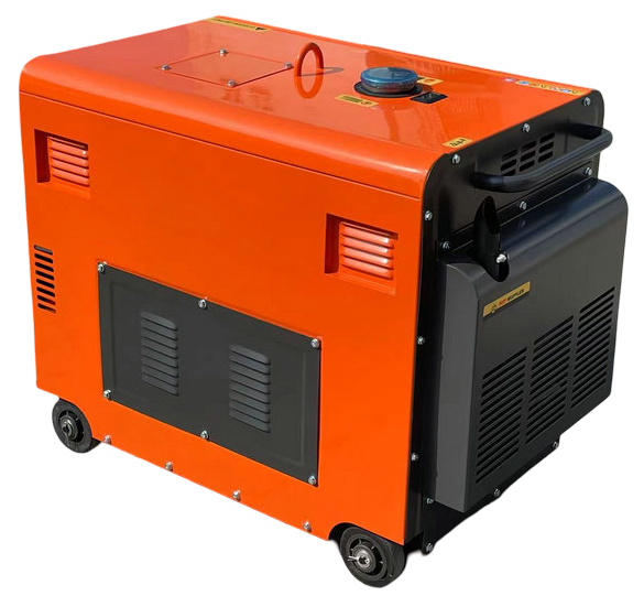Diesel Generator 7000W 12/230/380V +ATS KD121