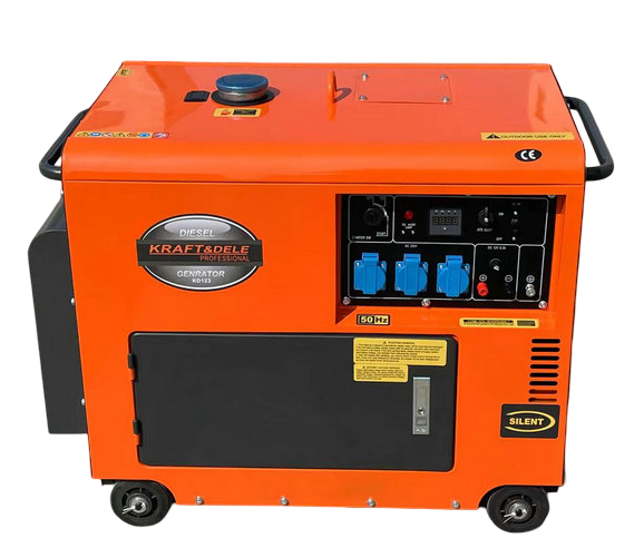 Diesel Generator 7000W + ATS 12/230V KD123