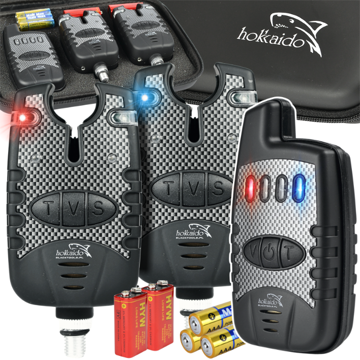 Hokkaido Pro 2+1 hammustusalarmide komplekt LED juhtseadmega