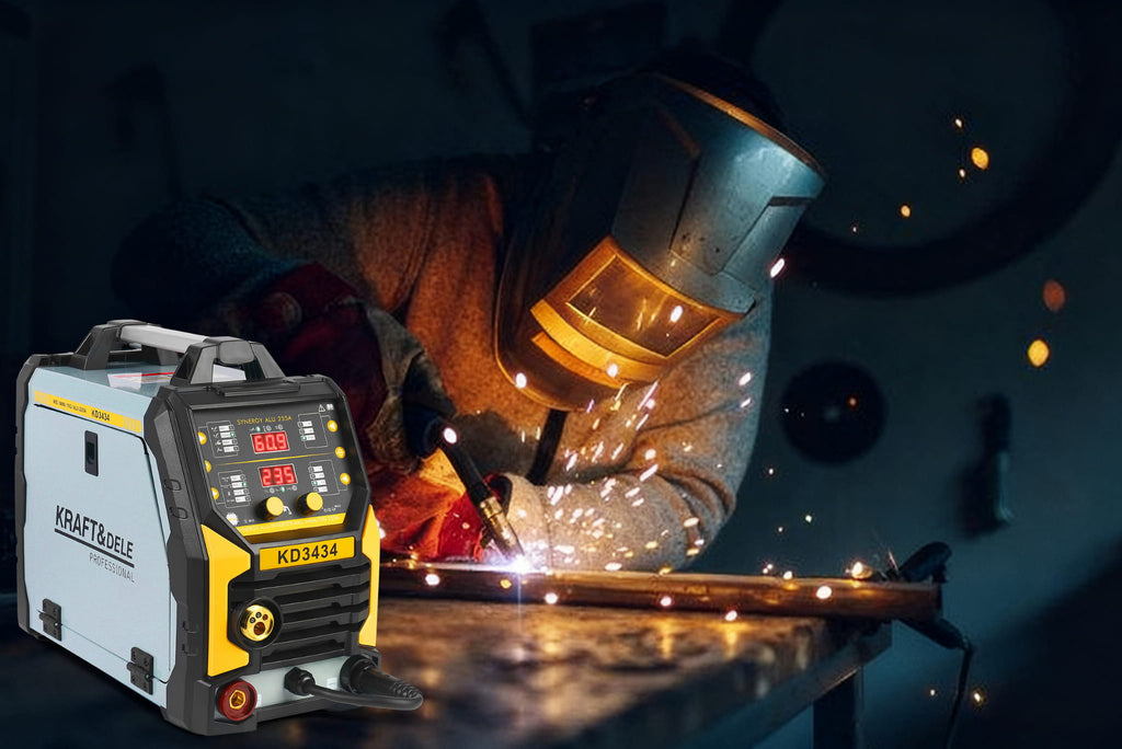 Inverter welder MIG Flux MMA TigLift SYNERGIA KD3434