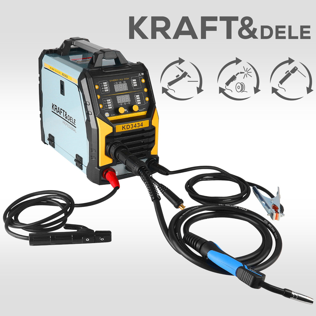 Inverter welder MIG Flux MMA TigLift SYNERGIA KD3434