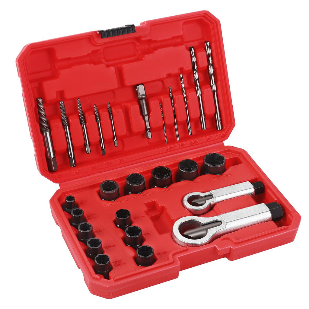 SCREW EXTRACTORS FOR STRIPPED SCREWS 26 PCS KD5988