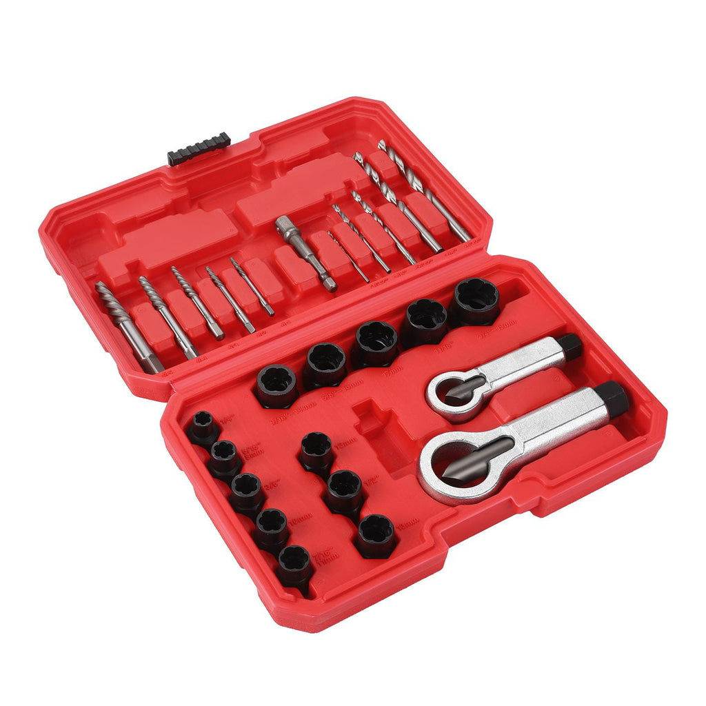SCREW EXTRACTORS FOR STRIPPED SCREWS 26 PCS KD5988