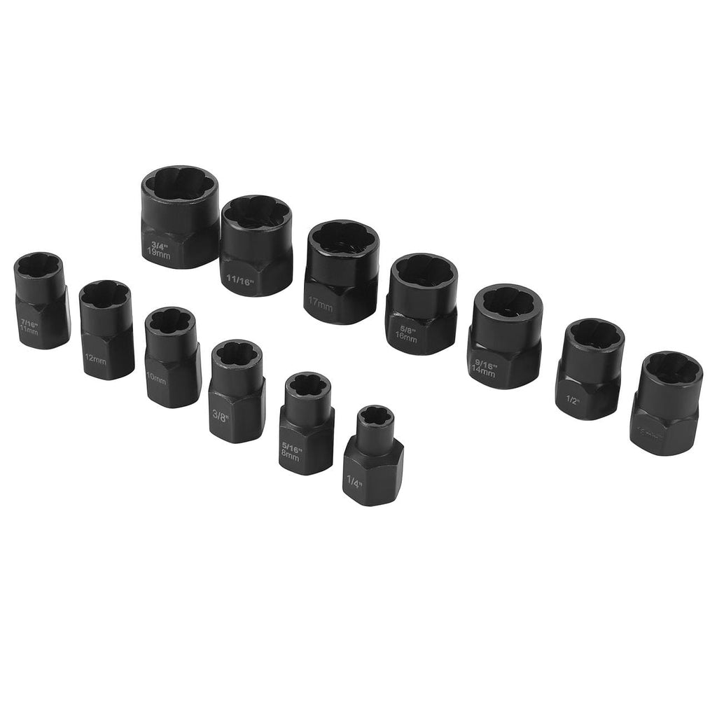 SCREW EXTRACTORS FOR STRIPPED SCREWS 26 PCS KD5988