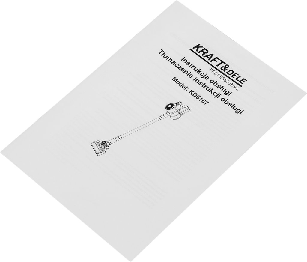 VERTICAL VACUUM CLEANER 25.2V 2500mAh KD5167