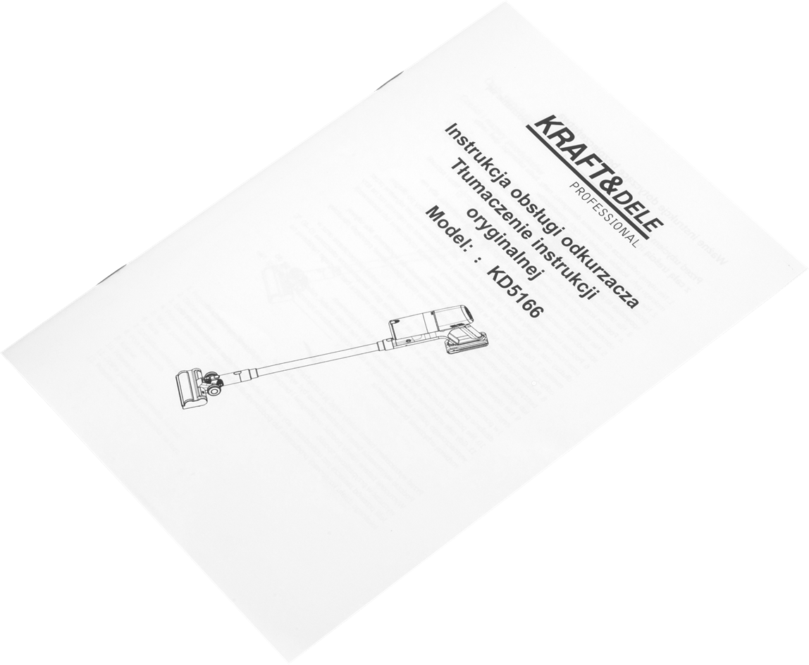 Püstine tolmuimeja 25.2V 2500mAh KD5166