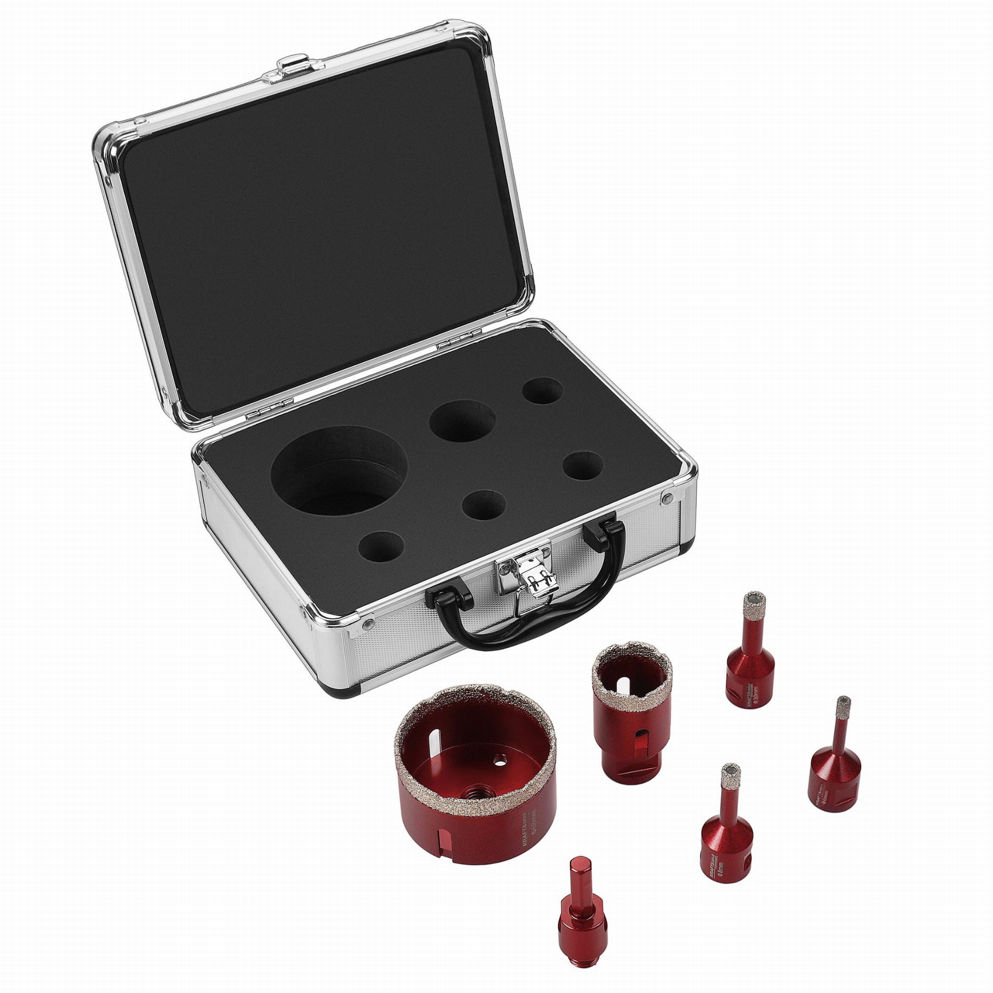 SET. DIAMOND HOLE SAWS 6PCS. 6-68mm KD5953
