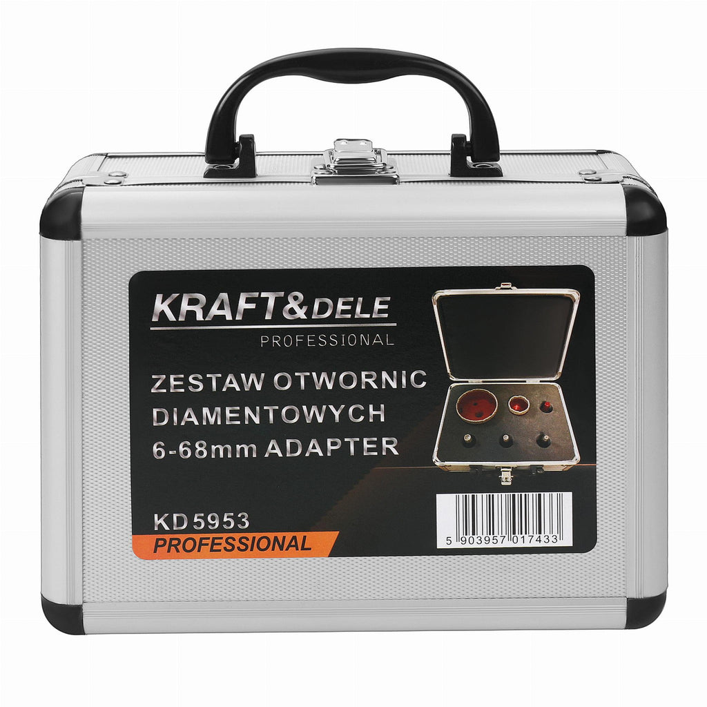 SET. DIAMOND HOLE SAWS 6PCS. 6-68mm KD5953