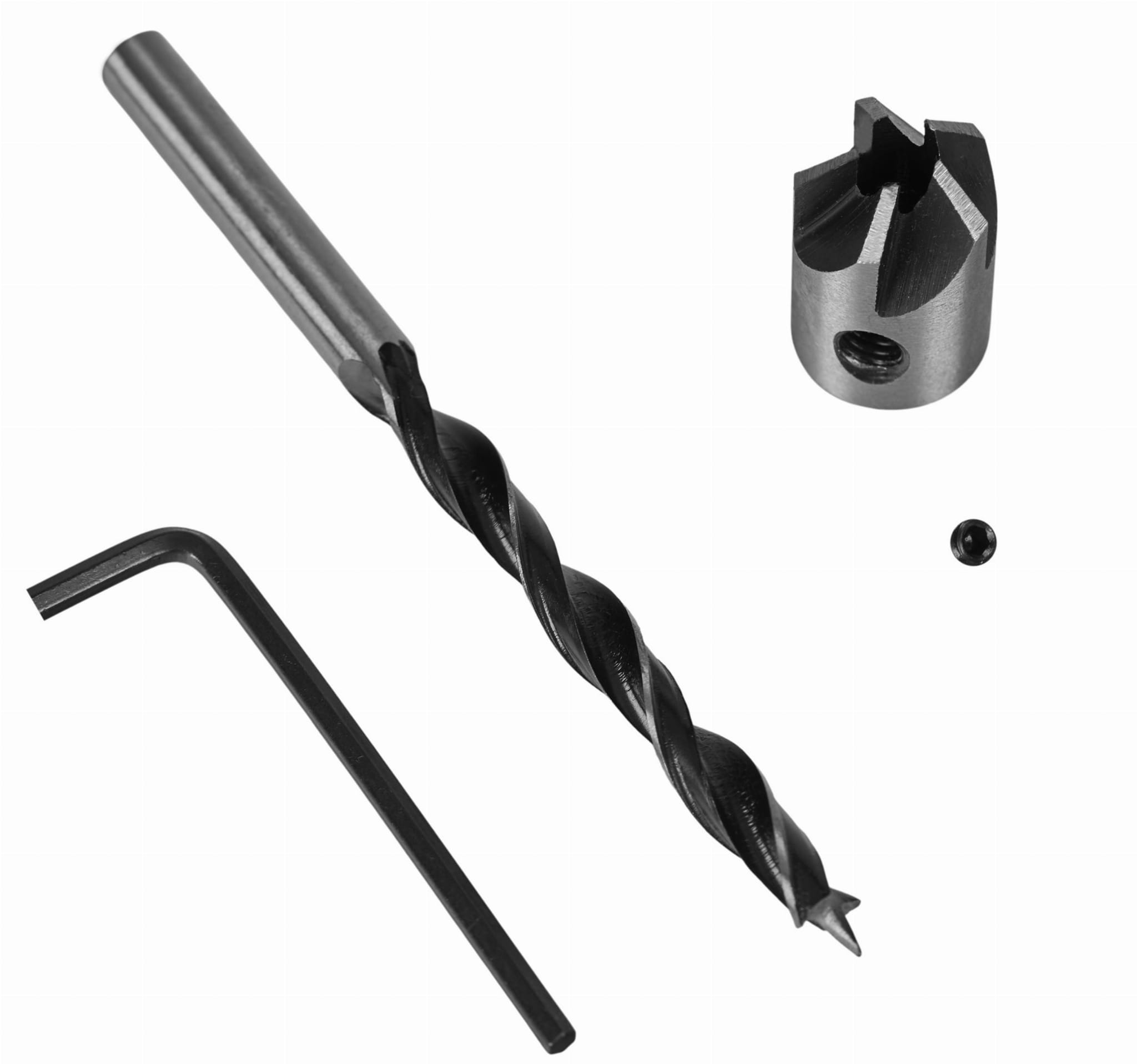 Wood drill bits with adjustable countersink KD10559