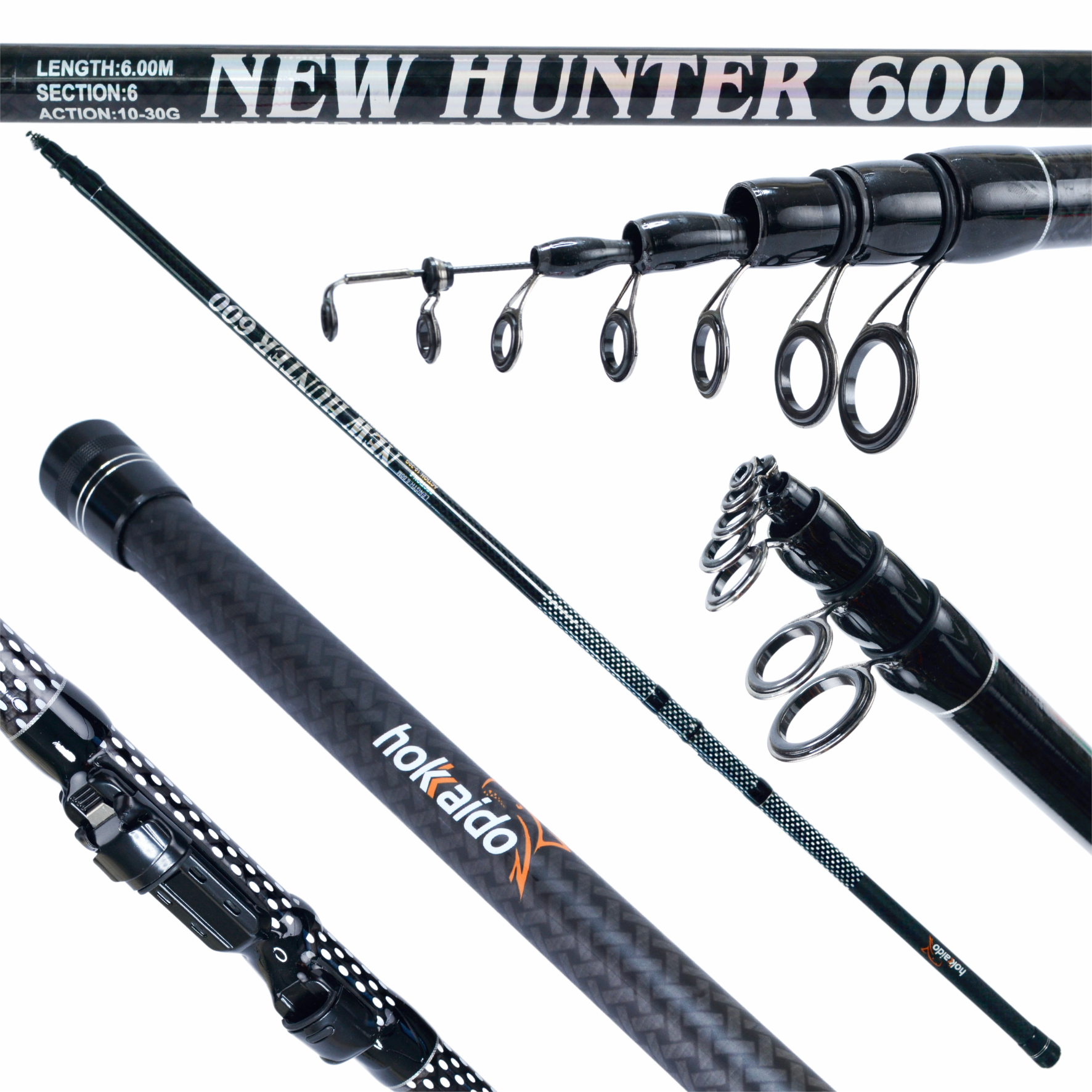 Hokkaido New Hunter 6M kõrge mooduliga süsinikust õngeritv