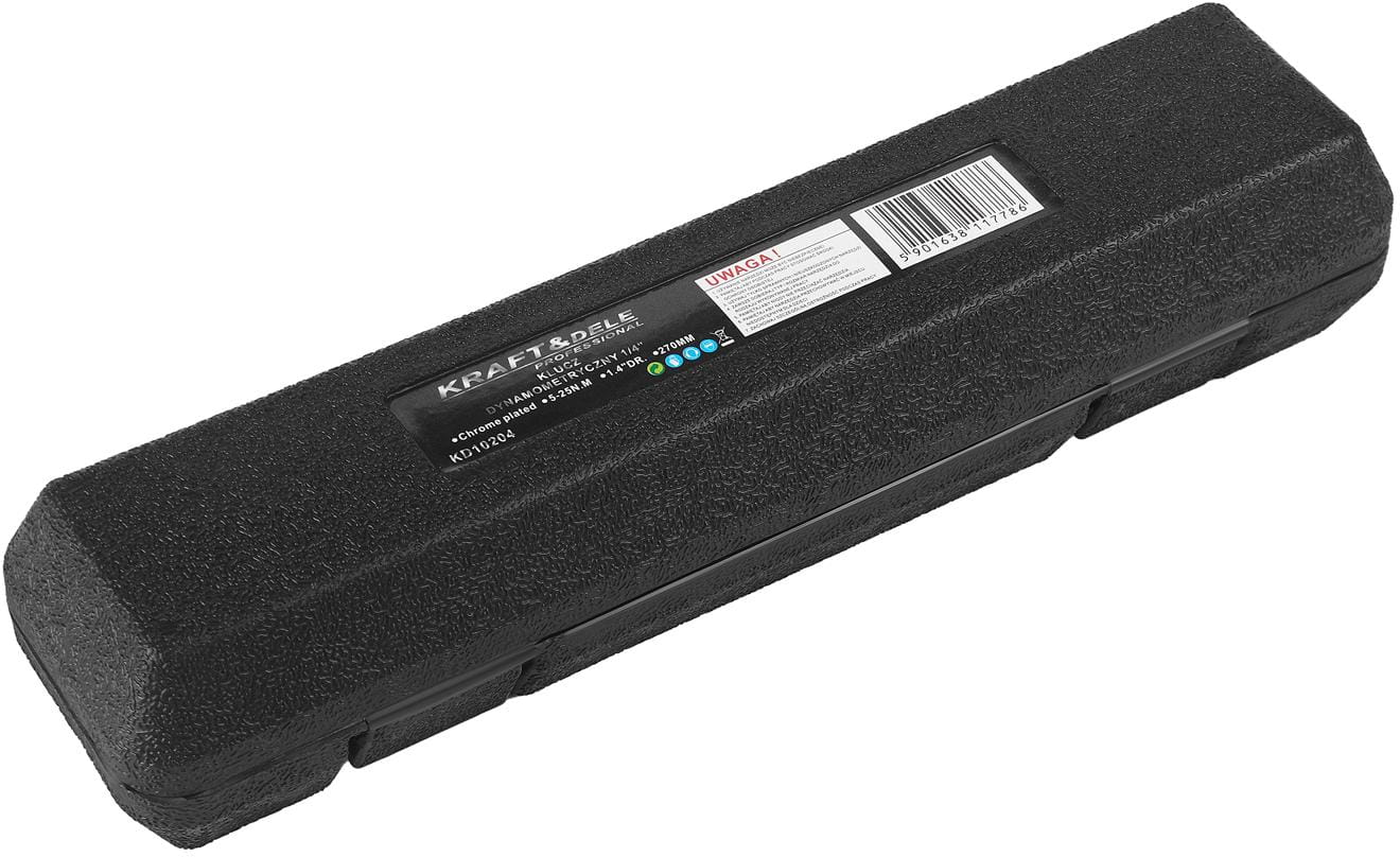 Torque wrench 1/4" 5-25Nm KD10204