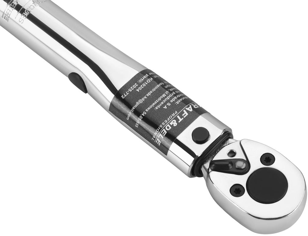 Torque wrench 1/4" 5-25Nm KD10204