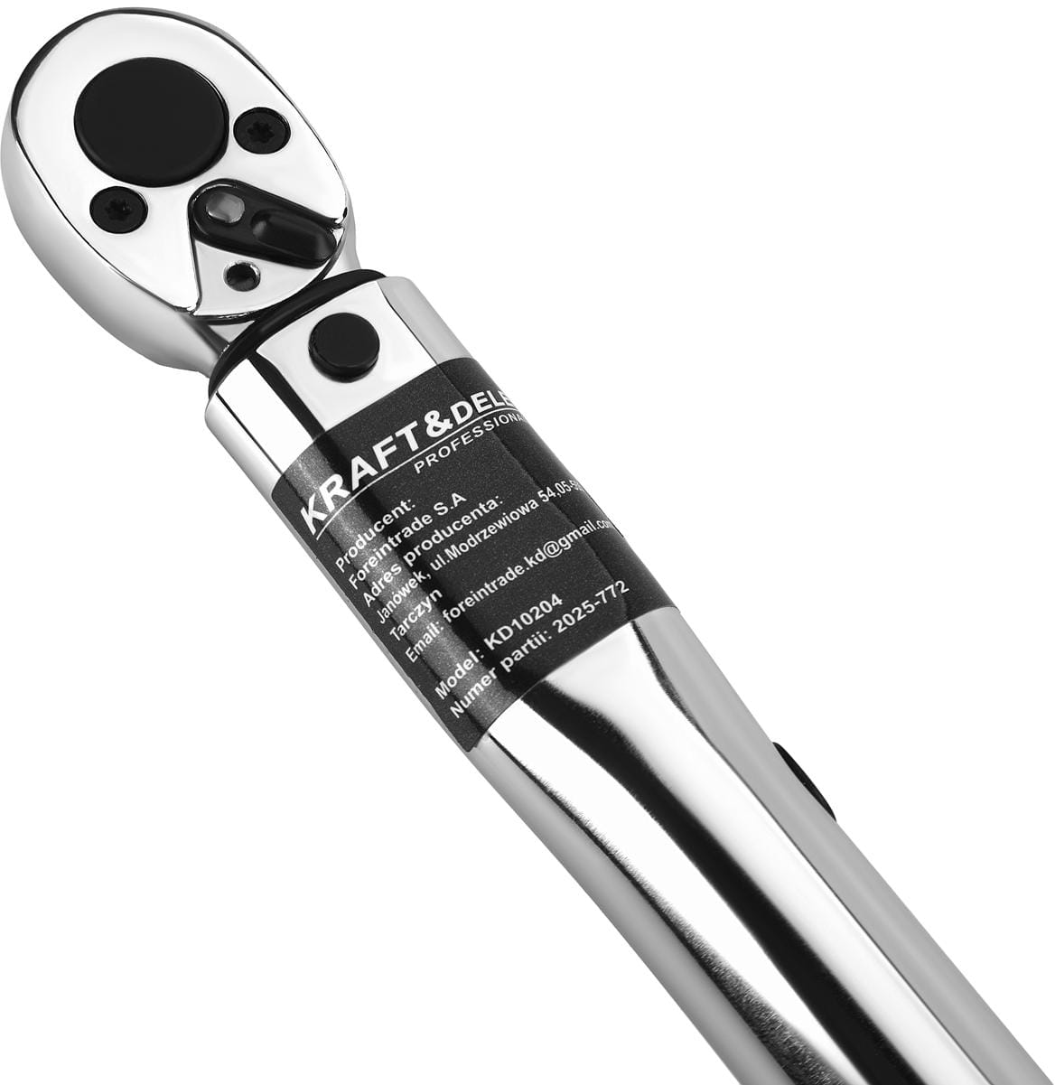 Torque wrench 1/4" 5-25Nm KD10204