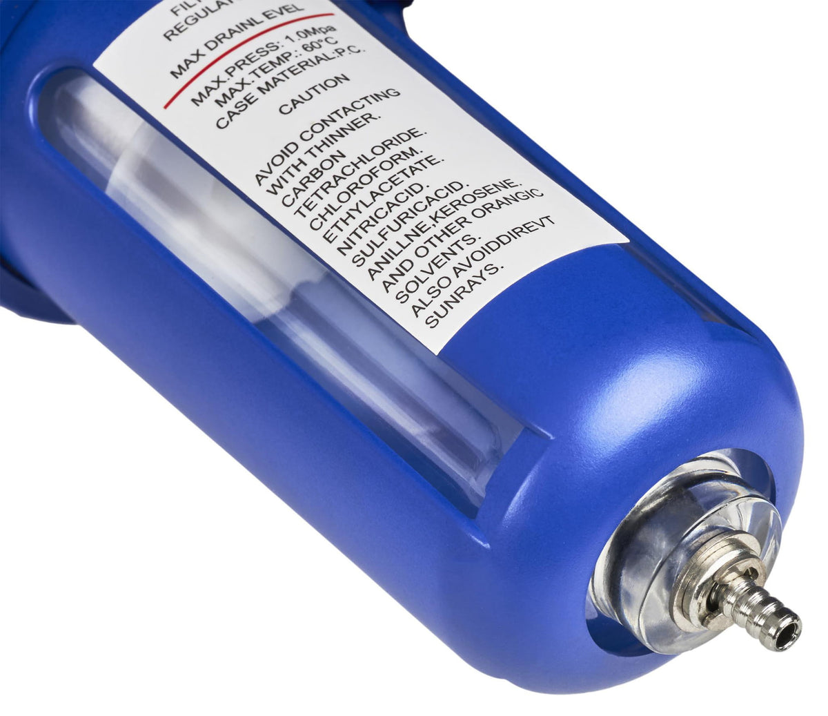 Pressure reducer with drain and lubricator 1/2" KD1496
