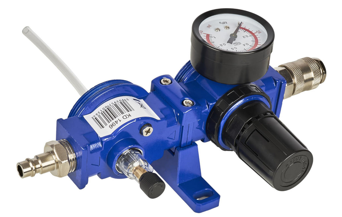 Pressure reducer with drain and lubricator 1/2" KD1496