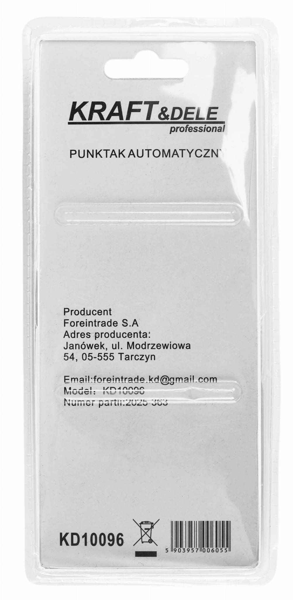 AUTOMAATNE KESKPUUR KD10096 (VD13)