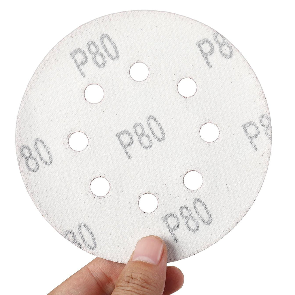 Abrasiiivpaber 50 tk. ketas 125mm P80 takjakinnitusega KD11809