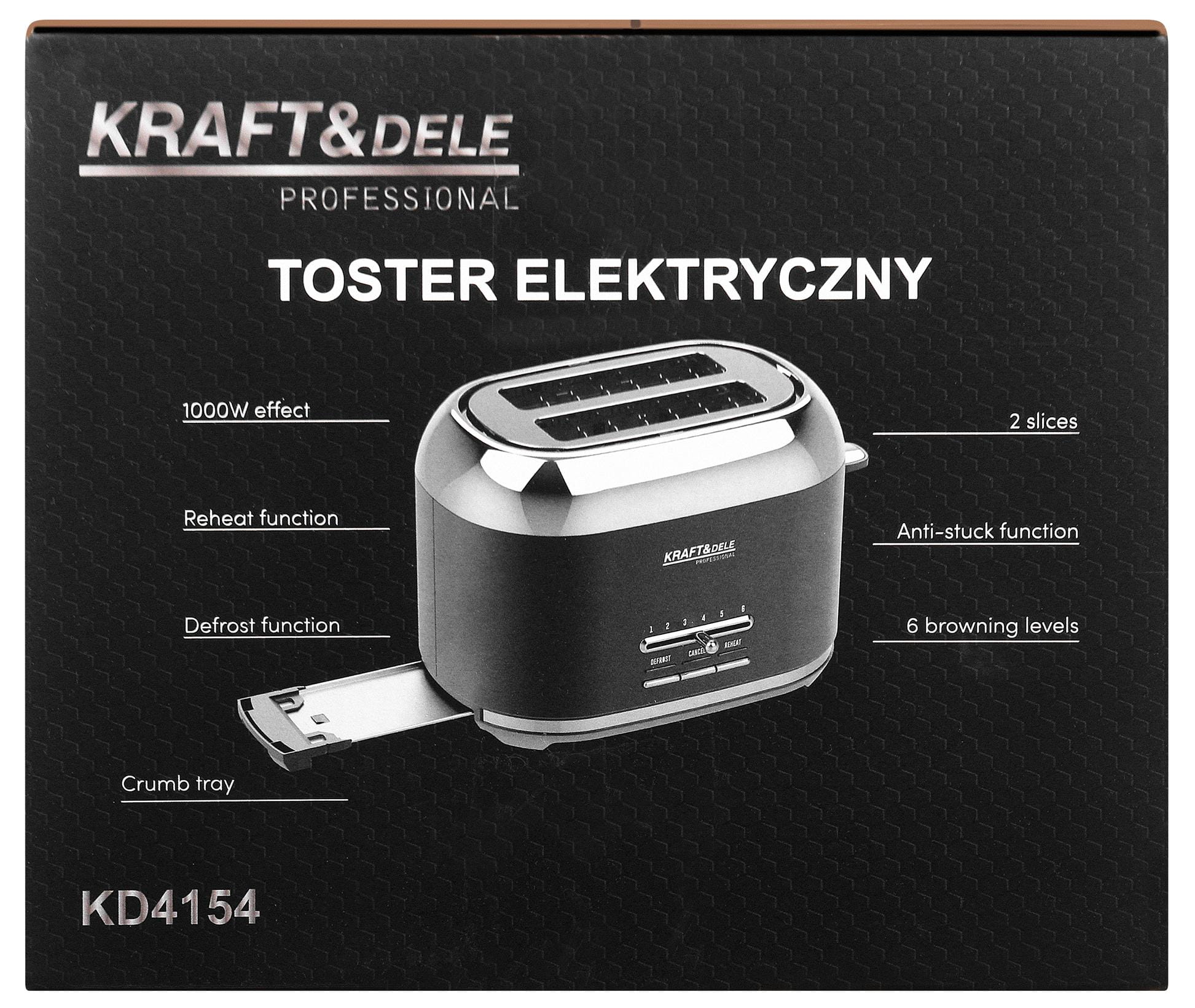 Elektriline röster 1000W KD4154