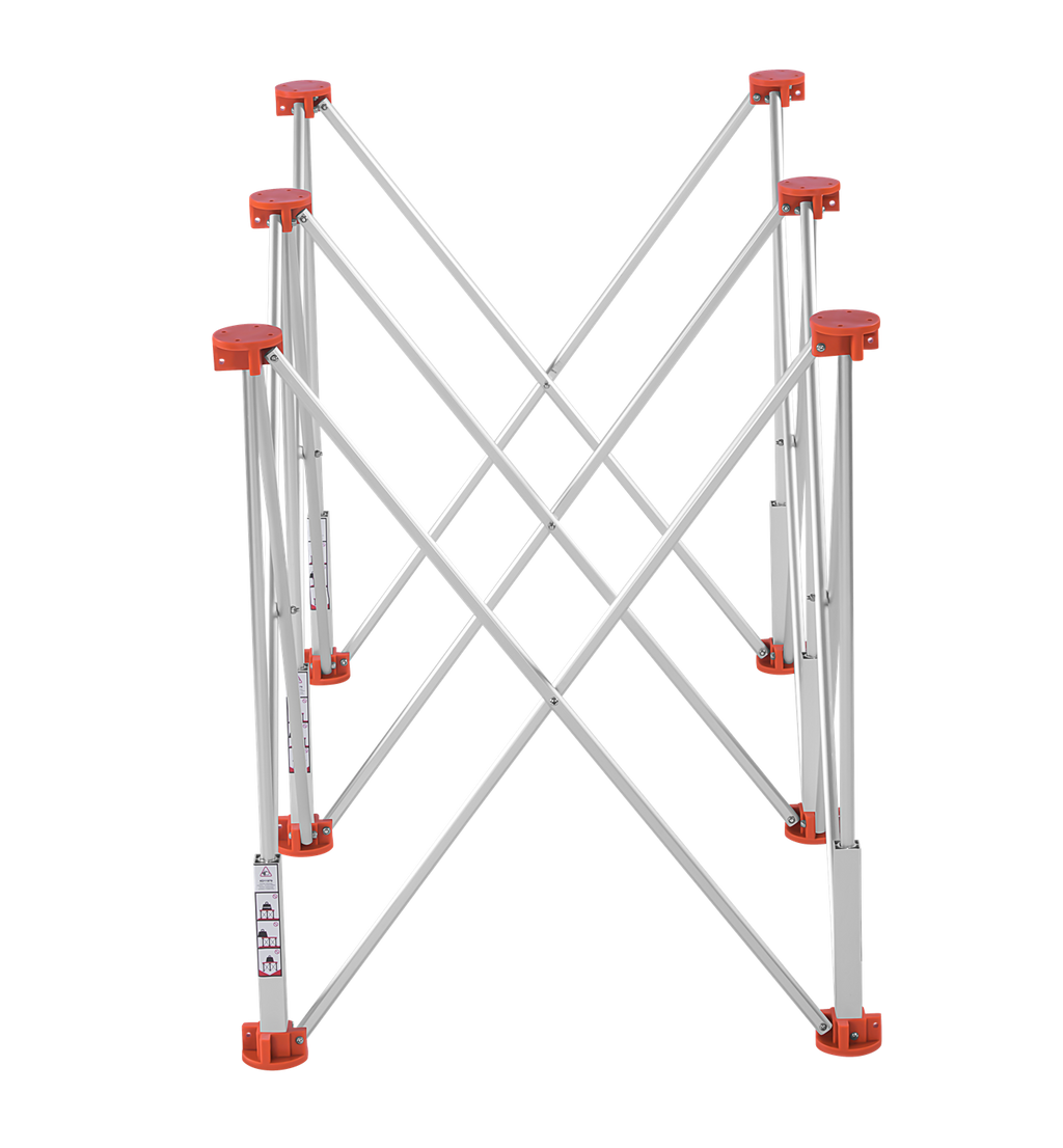 TILING TABLE 6 LEGS 115x60x75cm KD11979
