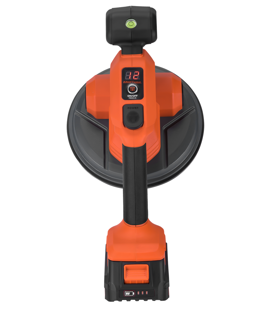 VIBRATING BATTERY SUCTION CUP 190MM 21V KD11967