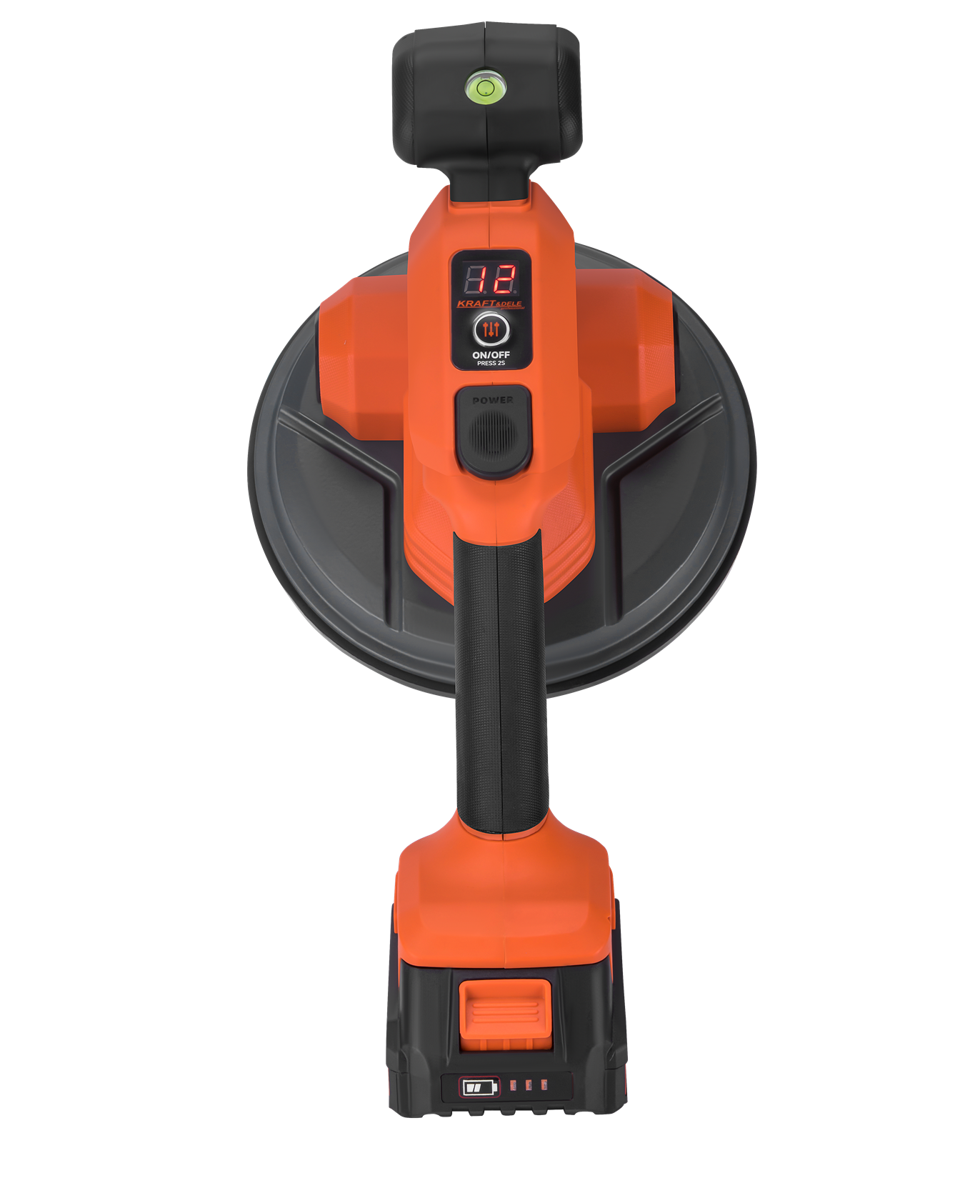 VIBRATING BATTERY SUCTION CUP 190MM 21V KD11967