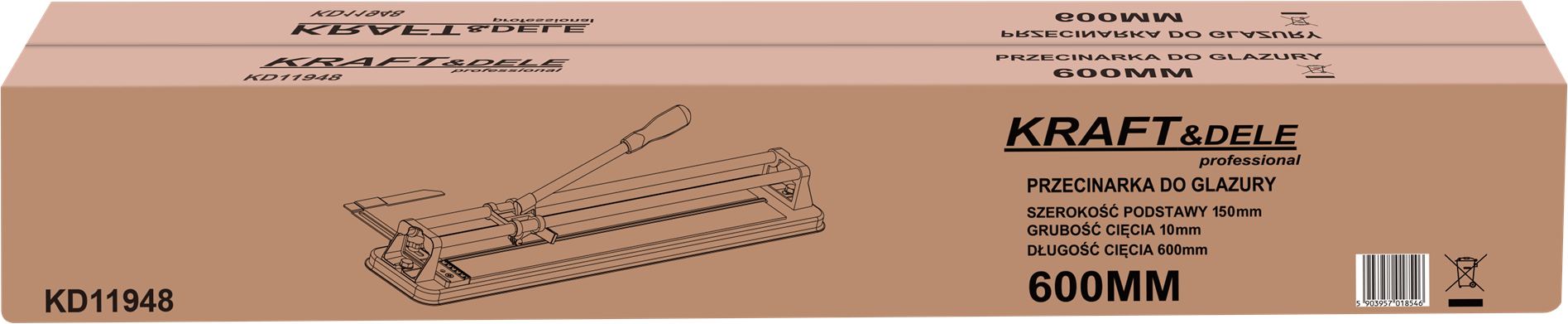 TILE CUTTER 600MM KD11948