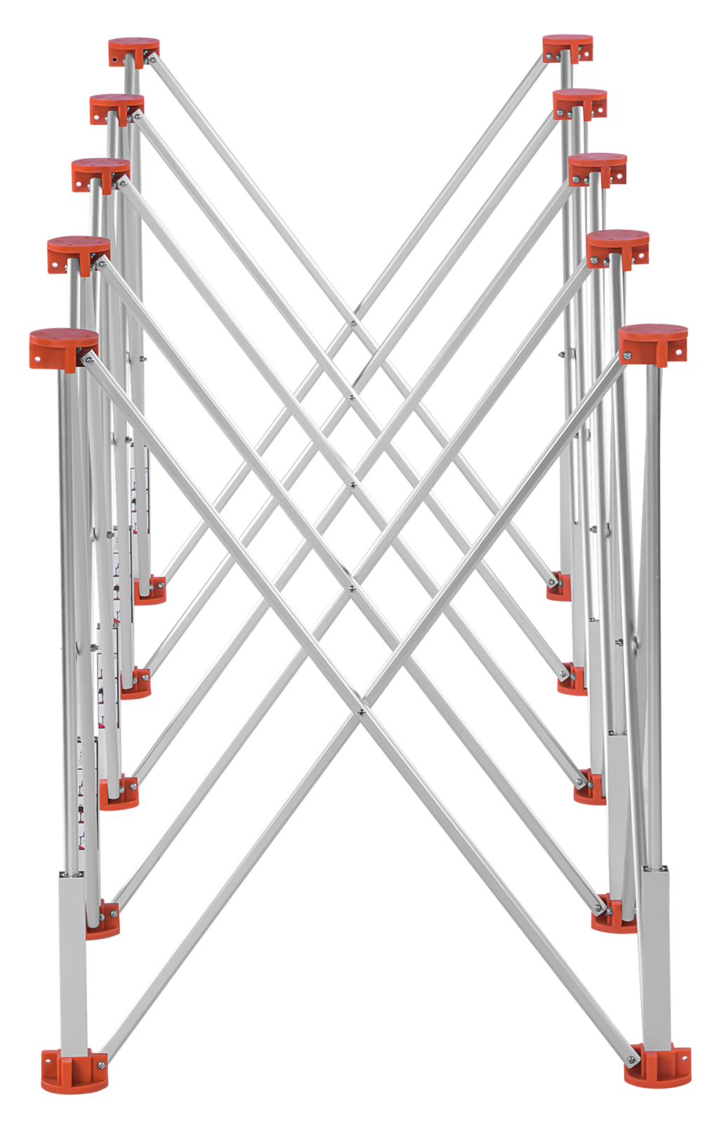 Tiling table with 10 legs 222x60x75cm KD11981