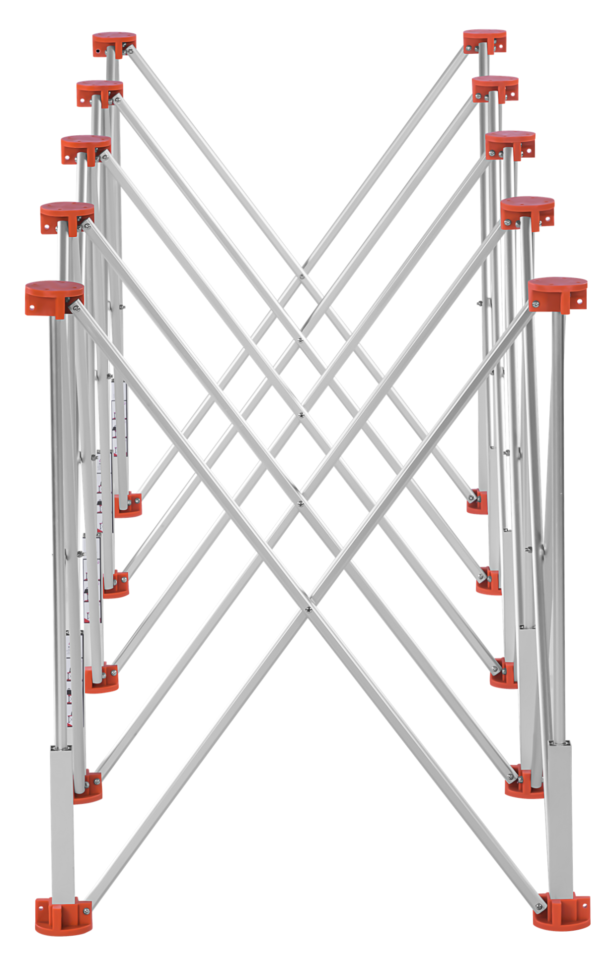 Tiling table with 10 legs 222x60x75cm KD11981