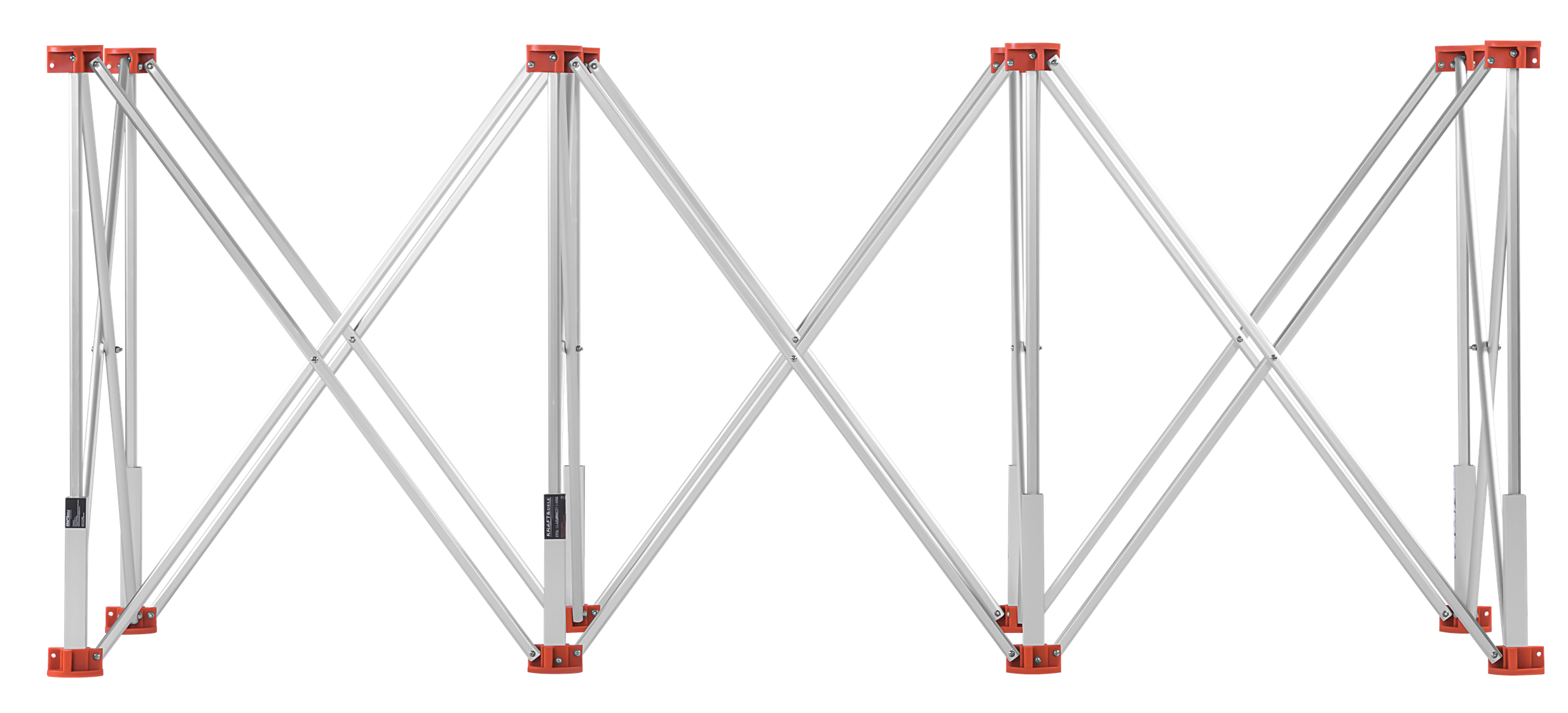 Tiling table 8 legs 170x60x75cm KD11980