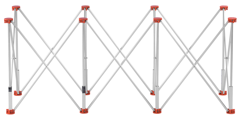 Tiling table 8 legs 170x60x75cm KD11980